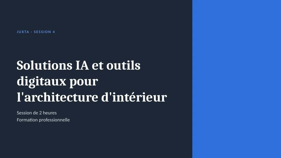 Exemple de couverture avec le modèle Conférence